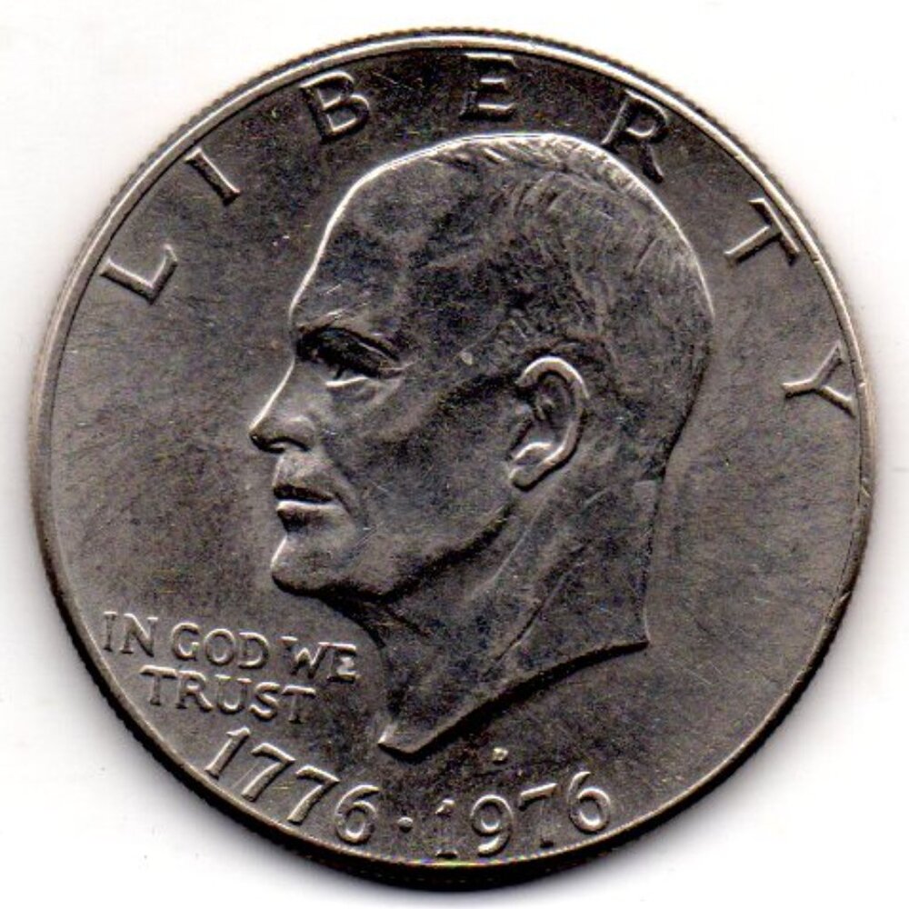 Bi-Centennial Dwight D. Eisenhower Dollar